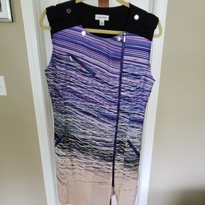 Calvin Klein multi color dress